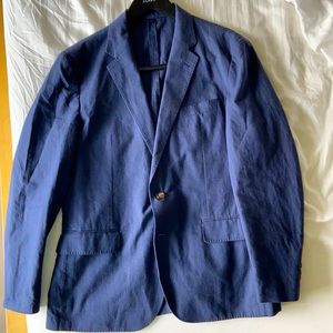 J. Crew Linen  two button Suit Jacket -40s